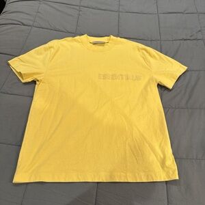 Essentials Yellow Short Sleeve Tee